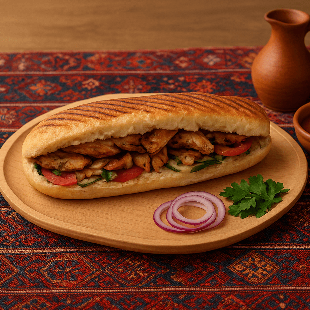 Гирос в багете