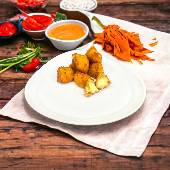 Сулугуни жареный в сухарях