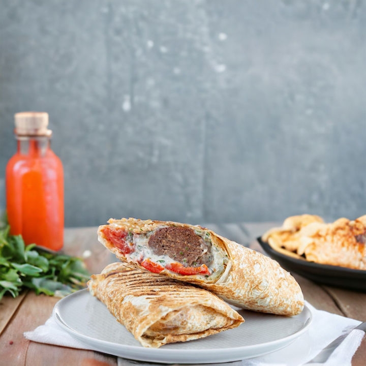 Люля куриное в лаваше