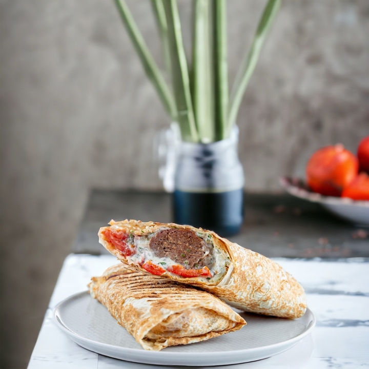 Люля из баранины в лаваше 