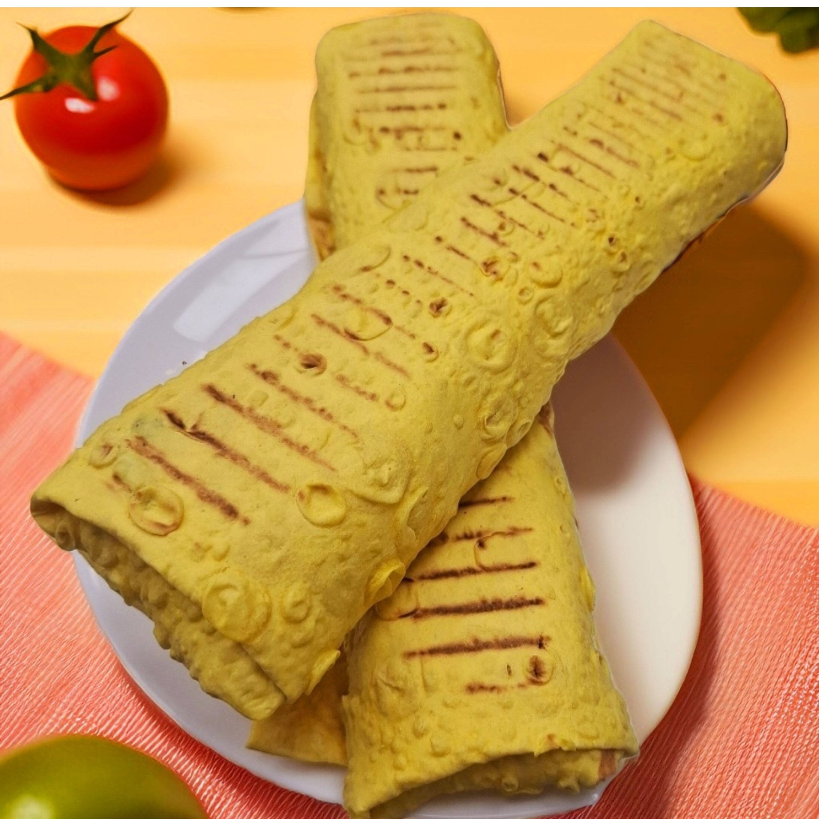 шаурма куриный в сырном лаваше