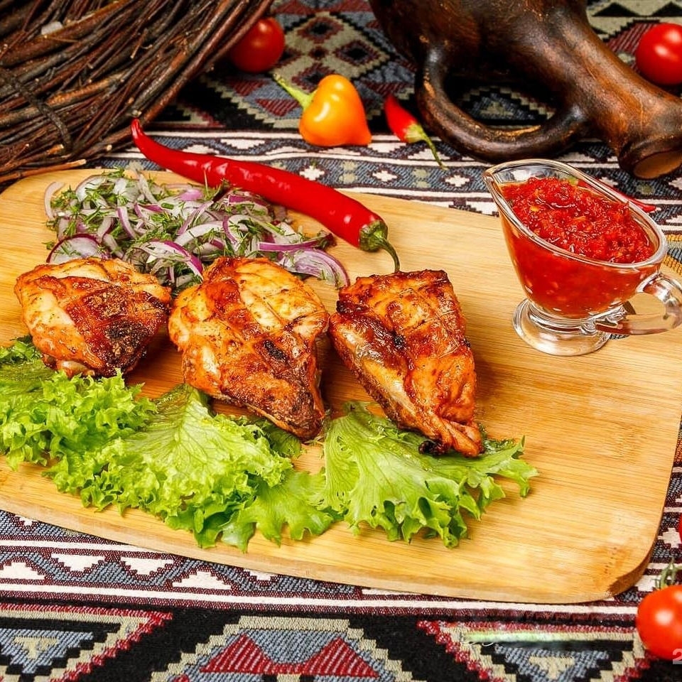 Шашлык из куриных бедер