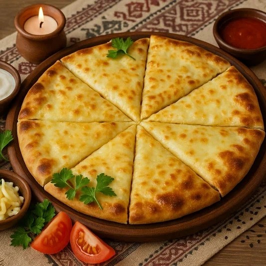 Хачапури с сыром и картошкой