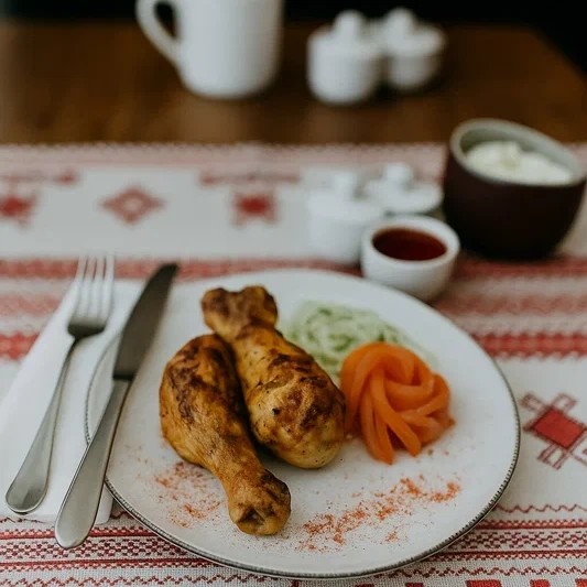 Шашлык из куриной голени