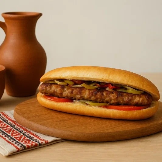 Люля куриное в батоне